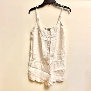 NWT Guess White Romper